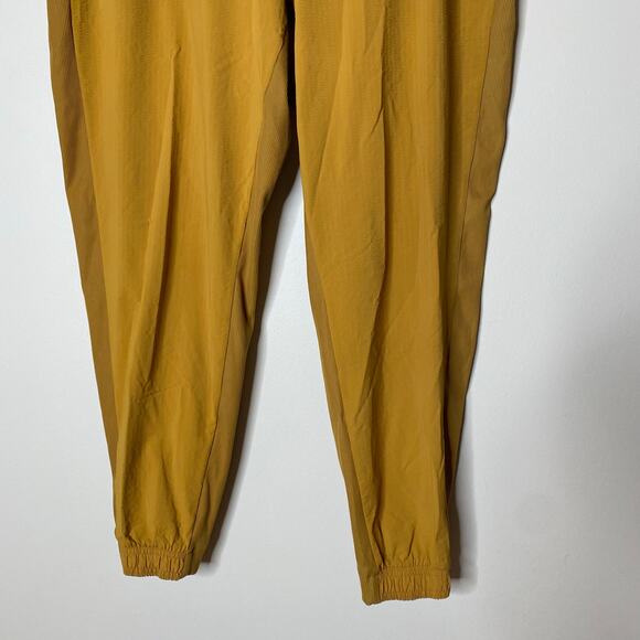 ATHLETA Textured Brooklyn Jogger Golden Yellow Size 16 - Picture 4 of 8